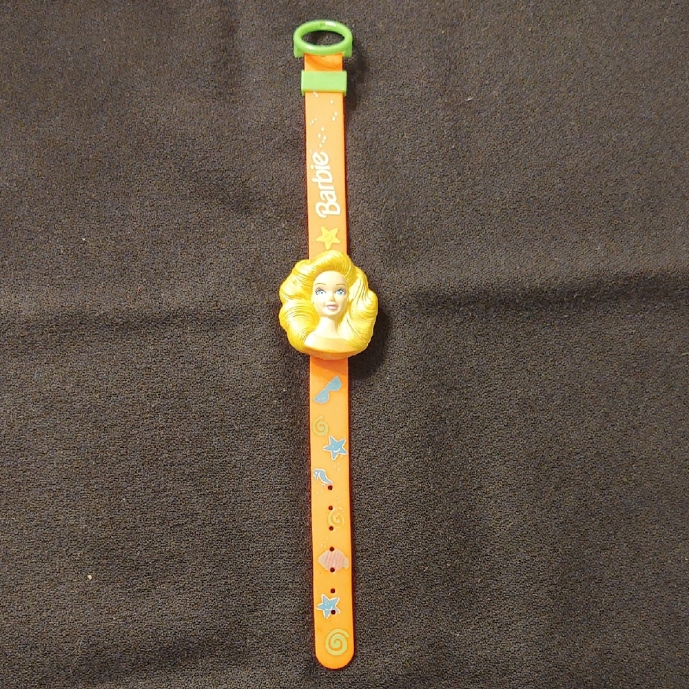 Vintage Barbie Kids Orange Watch